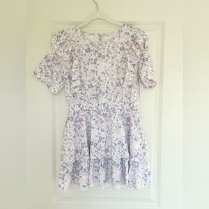 Purple Ruffle Dress